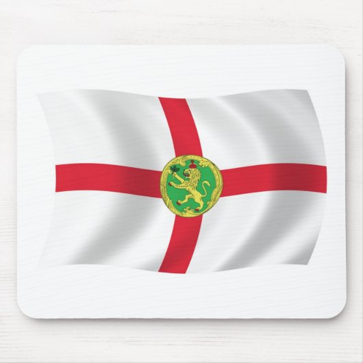 Alderney Vlag Muismat (Voorkant)