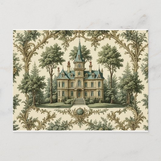 Alderwick Hall Briefkaart (Voorkant)