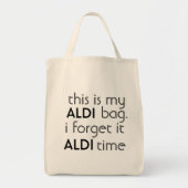 ALDI Grocery Bag Tote Bag (Voorkant)