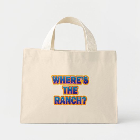 Aldi Where's the ranch Tote bag (Voorkant)