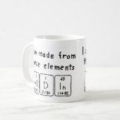 Aldin periodieke lijstnaam mok (Voorkant links)