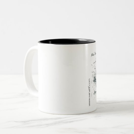 Aldo Leopold 1 Tweekleurige Koffiemok (Voorkant links)