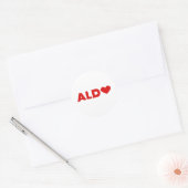 Aldo Love Ronde Sticker (Envelop)