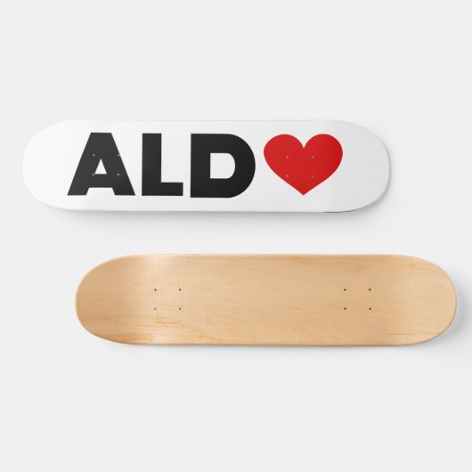 Aldo Love Skateboard (Horizontaal)