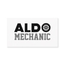 Aldo Mechanic Visitekaartje
