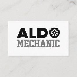 Aldo Mechanic Visitekaartje
