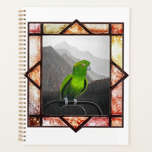 Aldo mijn Amazonepapegaai Planner (Voorkant)