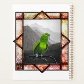 Aldo mijn Amazonepapegaai Planner (Achterkant)