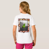 Aldo mijn Amazonepapegaai T-shirt (Achterkant volledig)