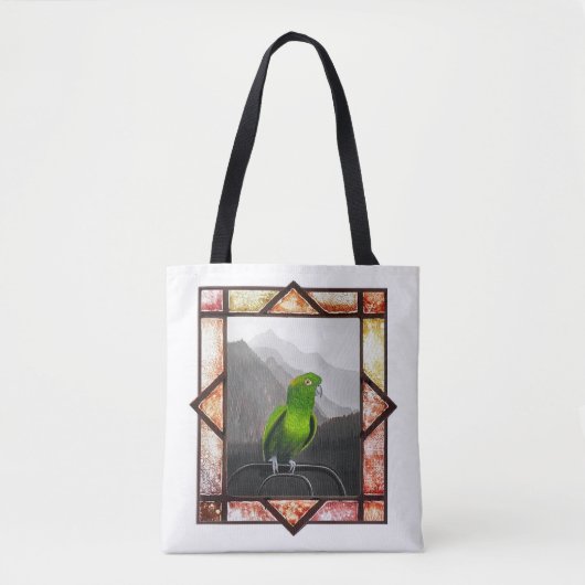 Aldo mijn Amazonepapegaai Tote Bag (Voorkant)