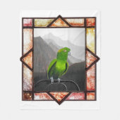 Aldo My Amazon Parrot Fleece Deken (Voorkant)