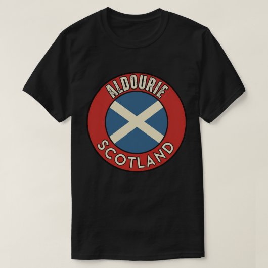 Aldourie, Schotland T-shirt (Design voorkant)