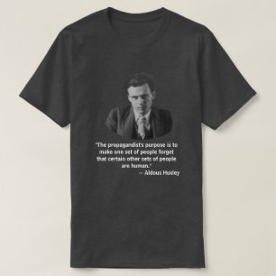 Aldous Huxley citaat T-shirt