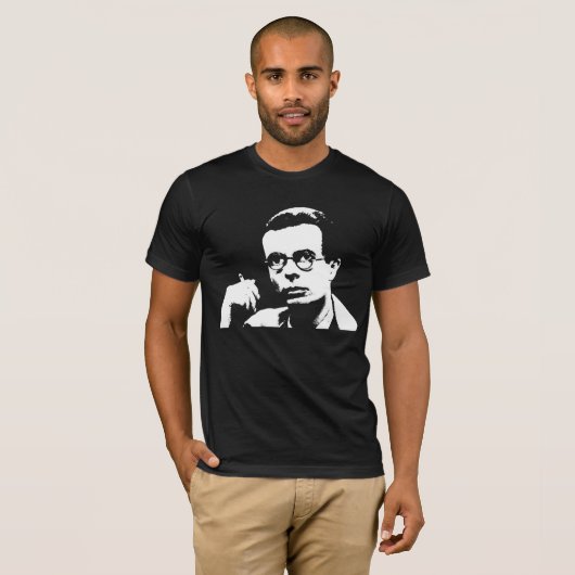 Aldous Huxley T-shirt (Voorkant volledig)