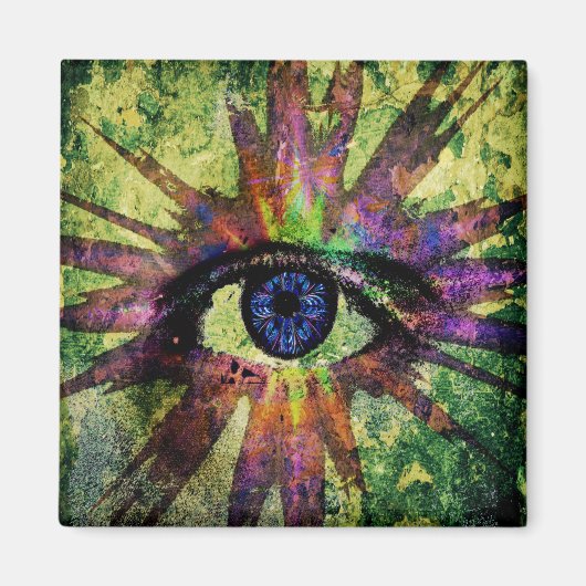 Aldrichs 4 Grote vierkante magneet (Voorkant)