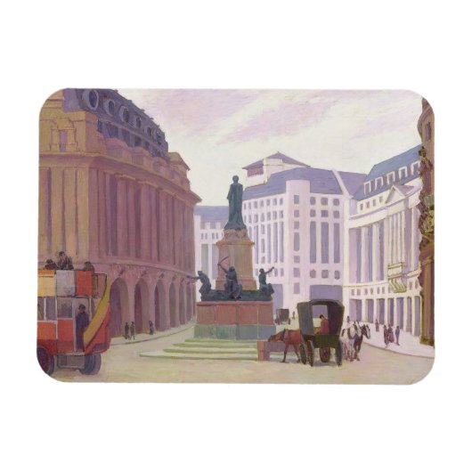 Aldwych (olie op canvas) magneet (Horizontaal)