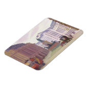 Aldwych (olie op canvas) magneet (Linkerzijde)
