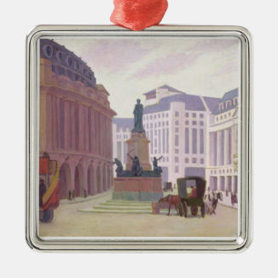 Aldwych (olie op canvas) metalen ornament