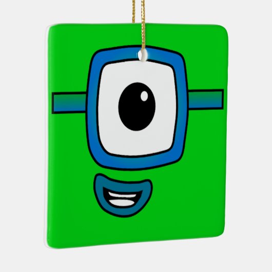 Aleξander Kerstornament Keramisch Ornament (Rechts)