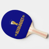 Ale, bier drinken tafeltennisbatje (Zijkant)
