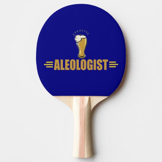 Ale, bier drinken tafeltennisbatje (Voorkant)