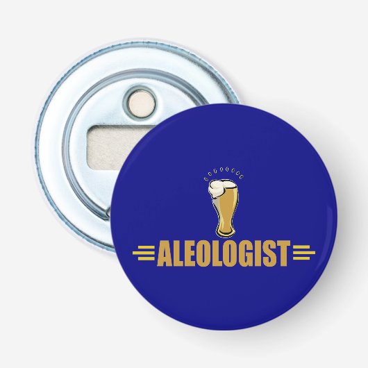Ale, Bierdrinken Button Flesopener (Voorkant)