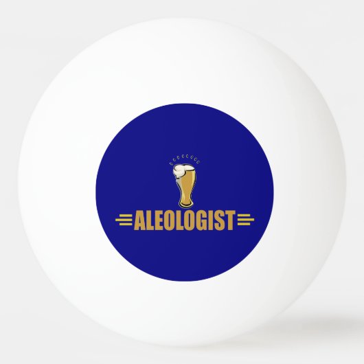 Ale, Bierdrinken Pingpongbal (Voorkant)