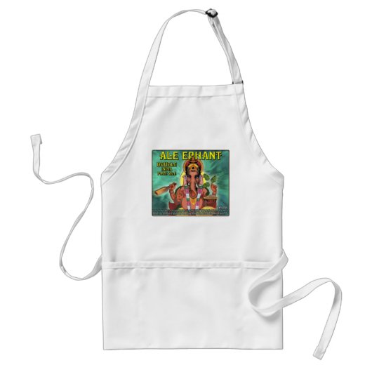 Ale Ephant Apron Standaard Schort (Voorkant)