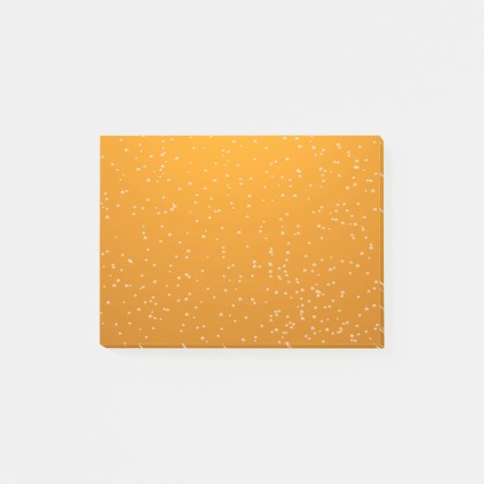 Ale met kleine belletjes achtergrondkunst post-it® notes (Voorkant)