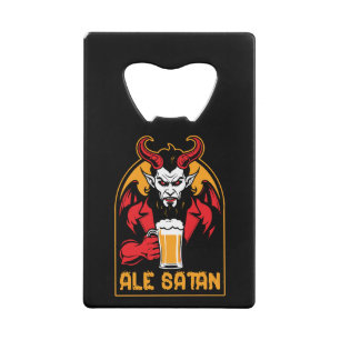 Ale Satan - Bierdrinken Creditkaart Flessenopener