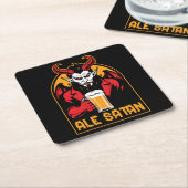 Ale Satan - Drink bier Kartonnen Onderzetters (Schuin)