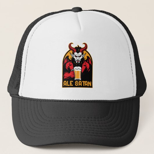 Ale Satan - Drink bier Trucker Pet (Voorkant)