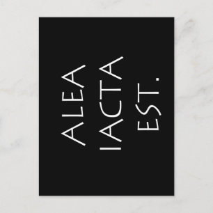 Alea Iacta Est Briefkaart