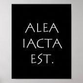 Alea Iacta Est Poster (Voorkant)