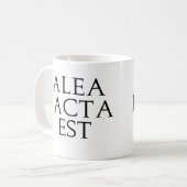 Alea Jacta Est Koffiemok (Voorkant links)