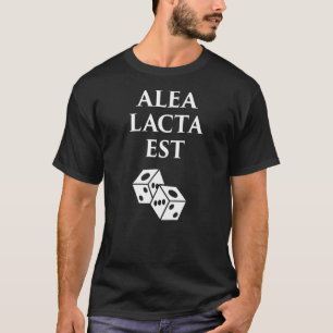 Alea Lacta Est Geschiedenis van het oude Rome Juli T-shirt