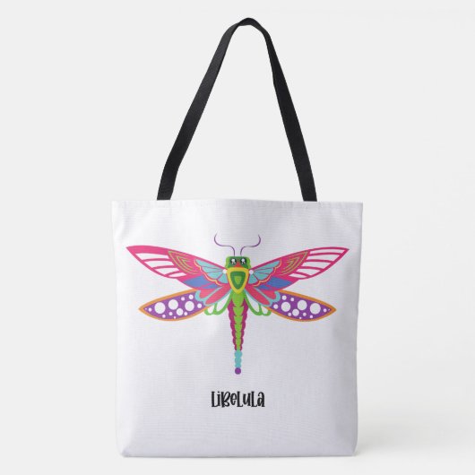 Alebrije Libelula Tote Bag (Voorkant)