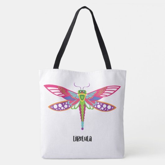 Alebrije Libelula Tote Bag (Achterkant)
