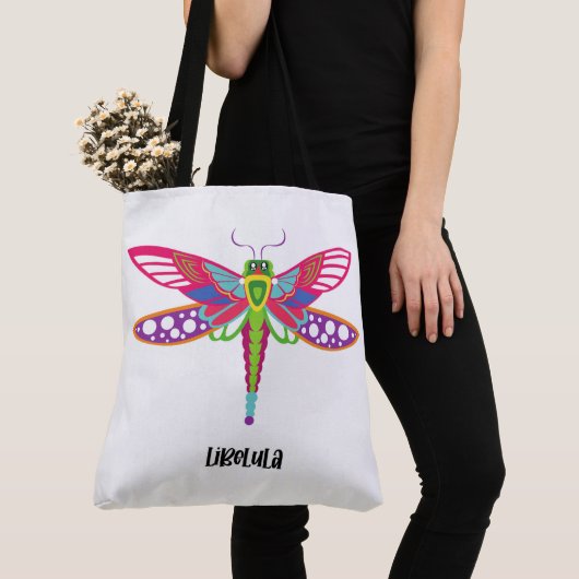 Alebrije Libelula Tote Bag (Dichtbij)