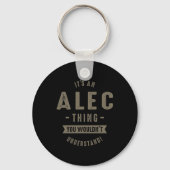 Alec Thing Sleutelhanger (Voorkant)