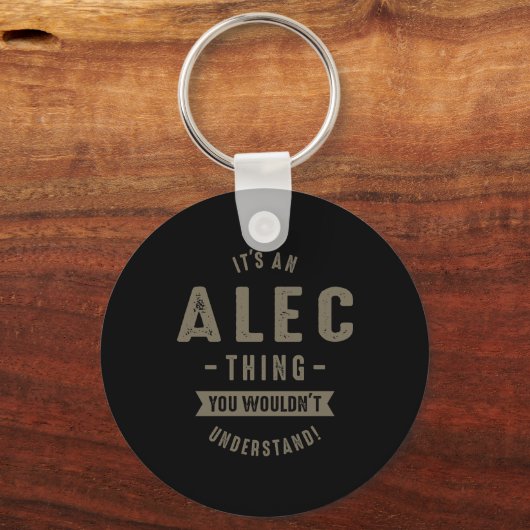 Alec Thing Sleutelhanger (Voorkant)