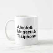 Alecto Megaera Tisiphone | Grieks Muizen Koffiemok (Links)