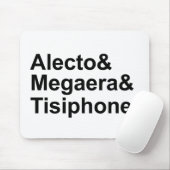 Alecto Megaera Tisiphone | Griekse Furies uit de M Muismat (Met muis)