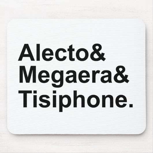 Alecto Megaera Tisiphone | Griekse Furies uit de M Muismat (Voorkant)