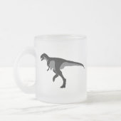 Alectrosaurus Dinosaur Matglas Koffiemok (Links)