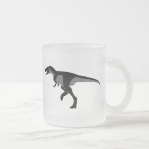 Alectrosaurus Dinosaur Matglas Koffiemok