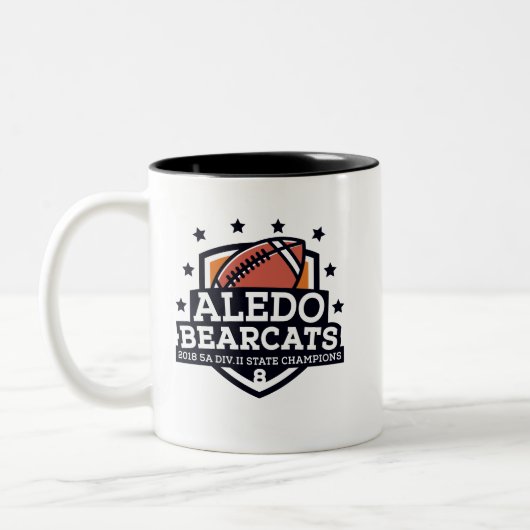 Aledo Bearcat 2018 State Champ "Shield"- 11oz. Mok (Links)