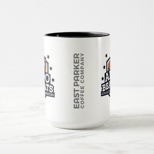 Aledo Bearcat 2018 State Champ "Shield"- 15oz. Mok (Midden)