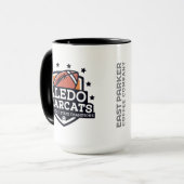 Aledo Bearcat 2018 State Champ "Shield"- 15oz. Mok (Voorkant links)