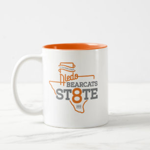 Aledo Bearcat 2018 State Champ "St8te"- 11oz. Mok